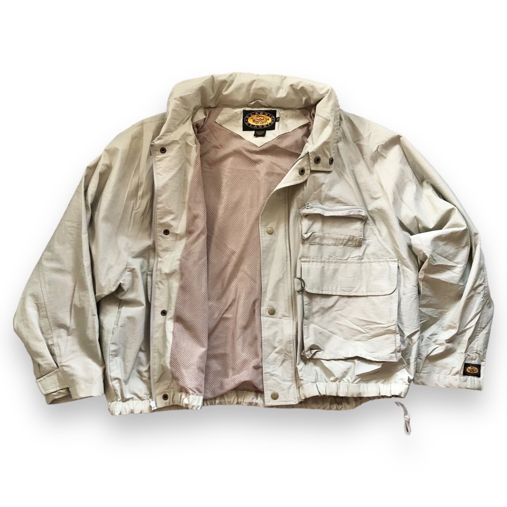 Woolrich Classic Khaki Utility Field Jacket Size XXL
